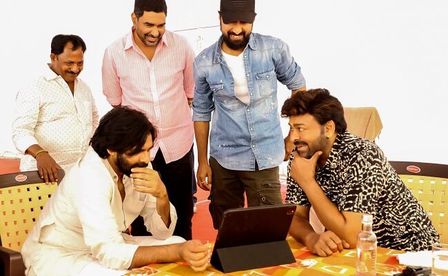 Pawan Meets Directors and Producers on Sets